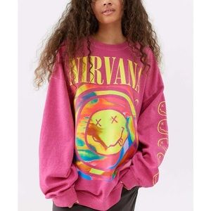 Pink Nirvana Sweatshirt
